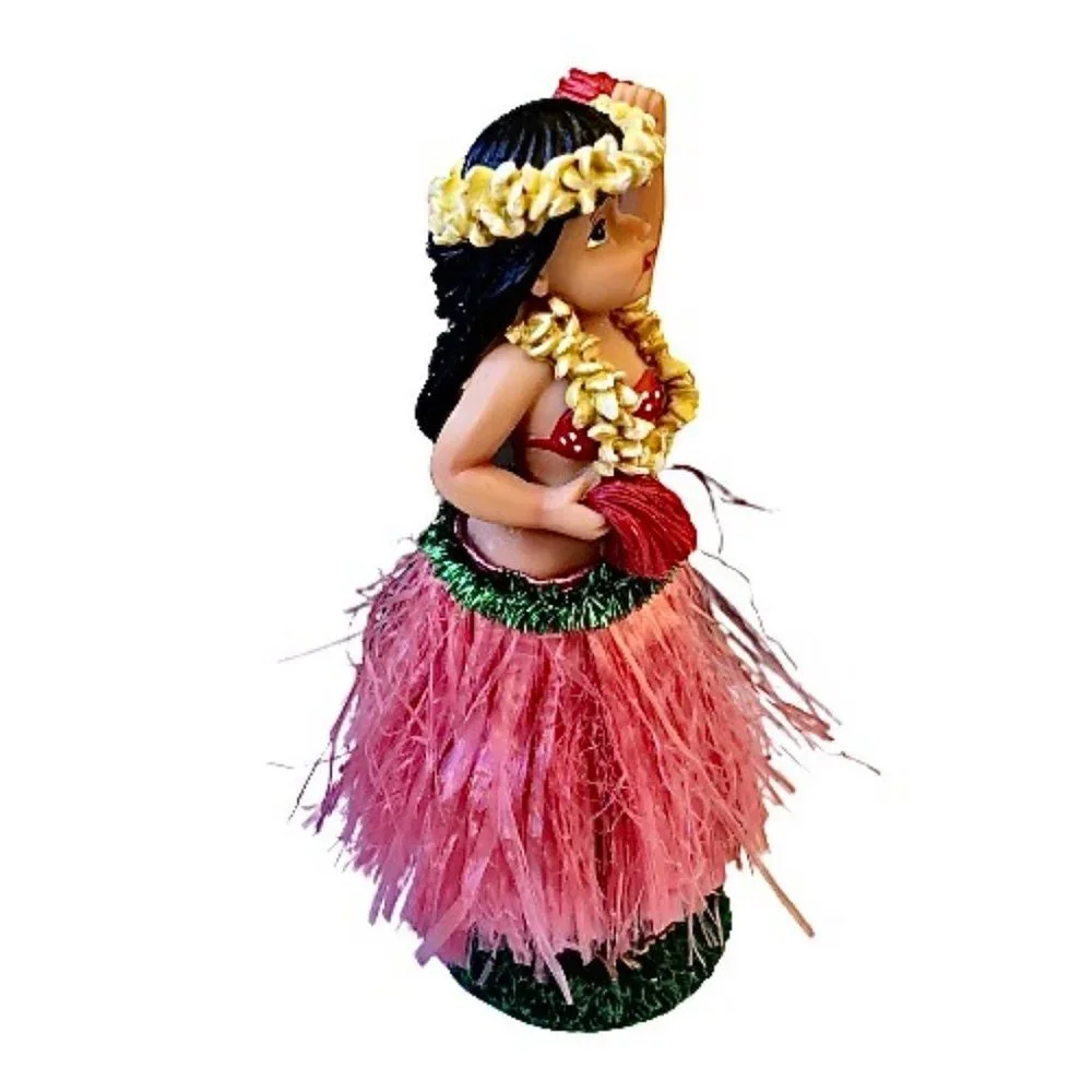 Aloha Hawaiian Hula Girl Dancer Nodder Bobble Head